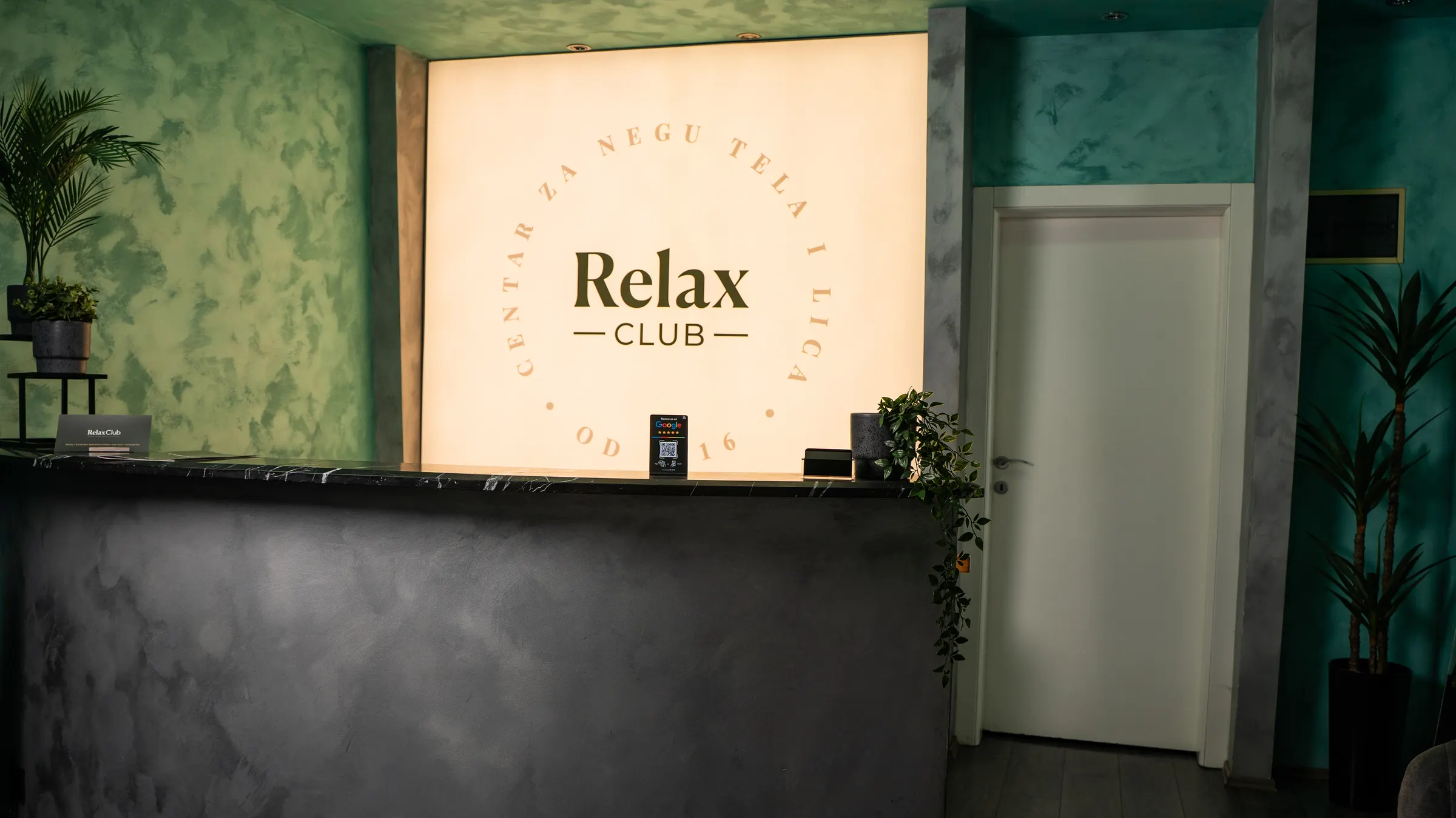 Relax Club - Recepcija